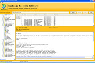 Exchange 2007 Server Recovery screenshot